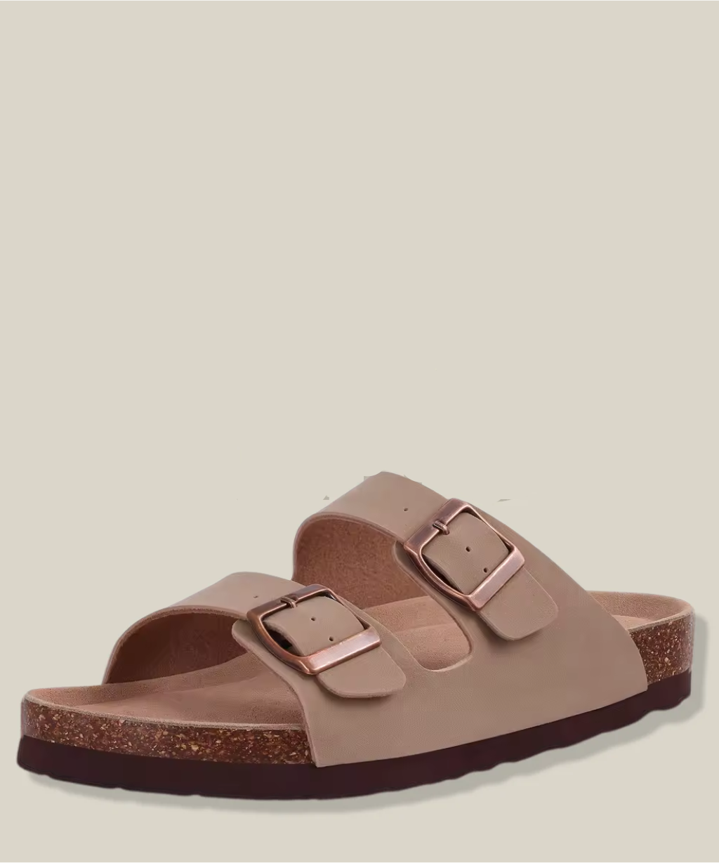 Summer Cork Sandals by Qomfort