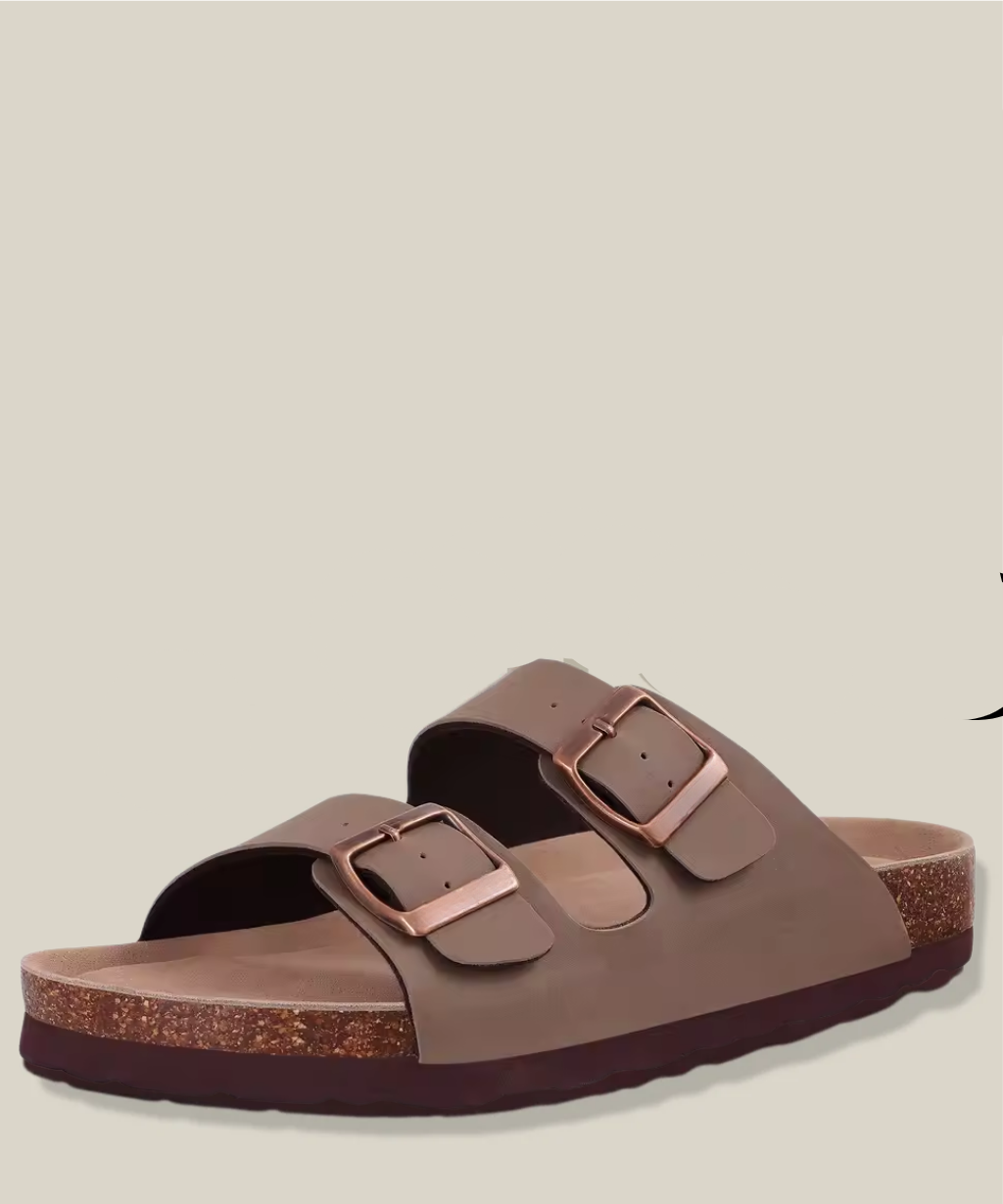 Summer Cork Sandals by Qomfort