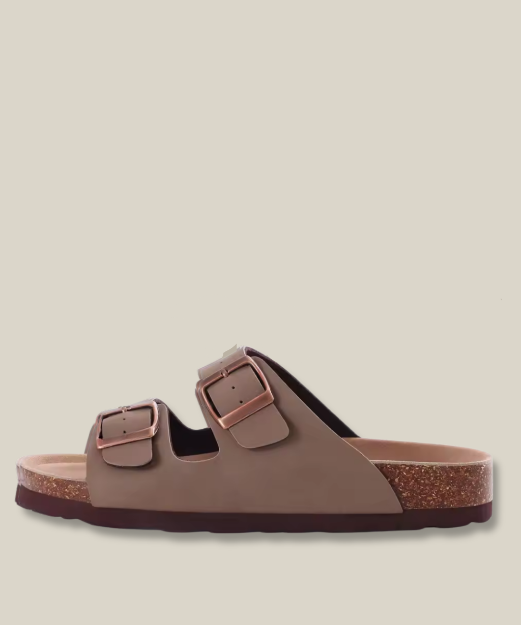 Summer Cork Sandals by Qomfort