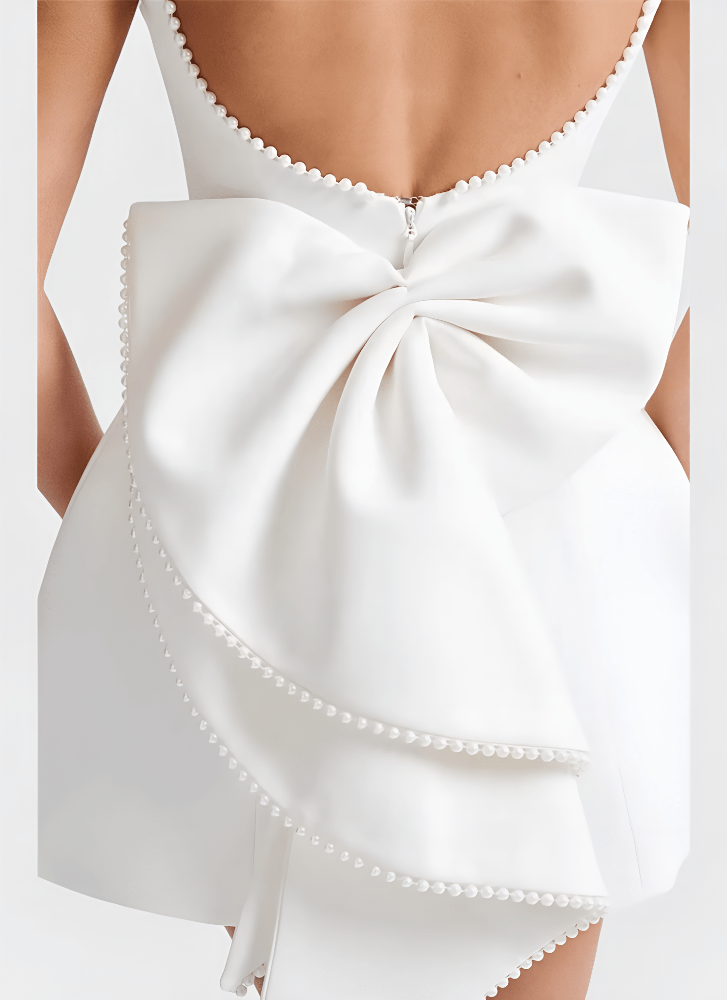 ARIA O-NECK A-LINE MINI DRESS