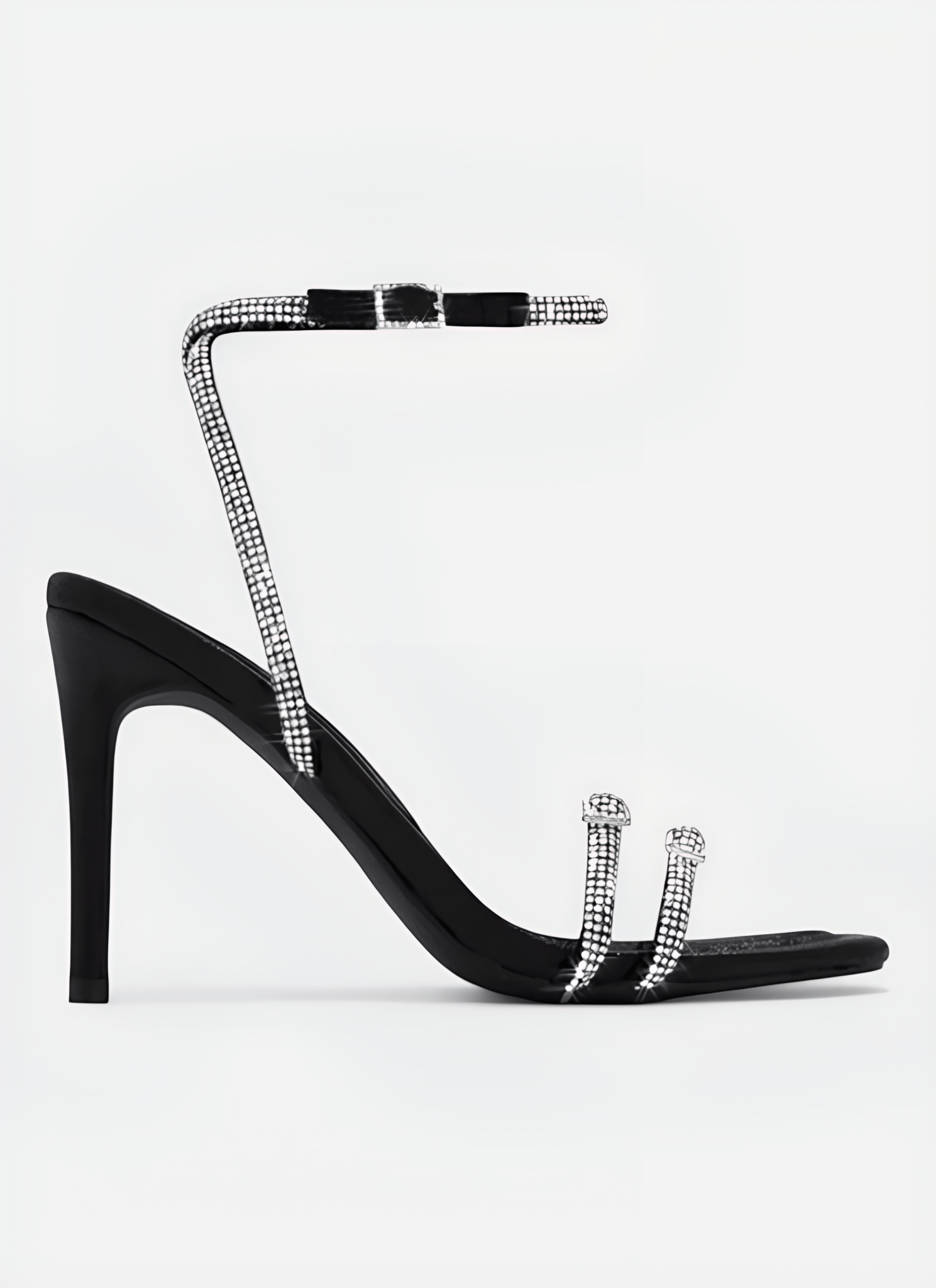 SQUARE HEAD BANQUET THIN HIGH HEEL